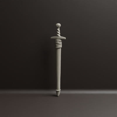 5x Medieval Scabbard Sword