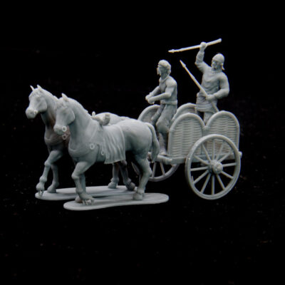 Celtic war chariot set