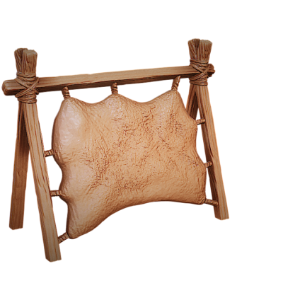 Native American tanning rack