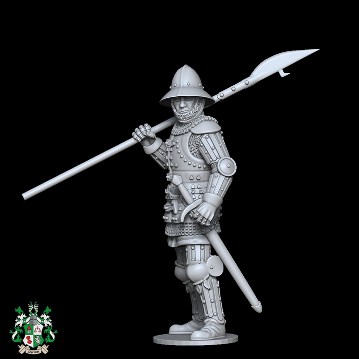 Late 14th Century Rich Bürgher Militiaman early 100 Year War