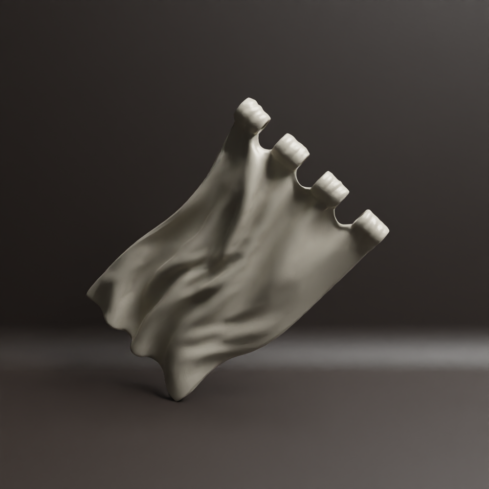 Medieval Berber Blank Standard open