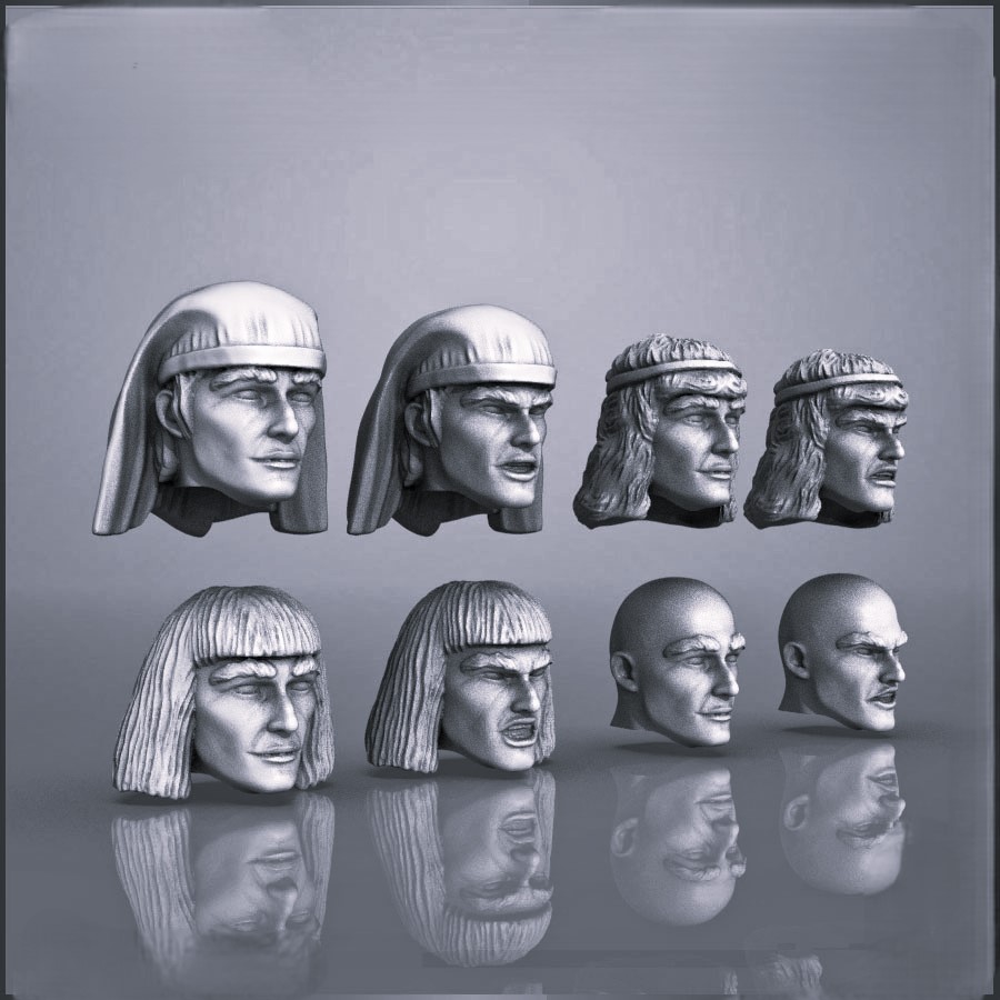 New Kingdom Egypt Head set