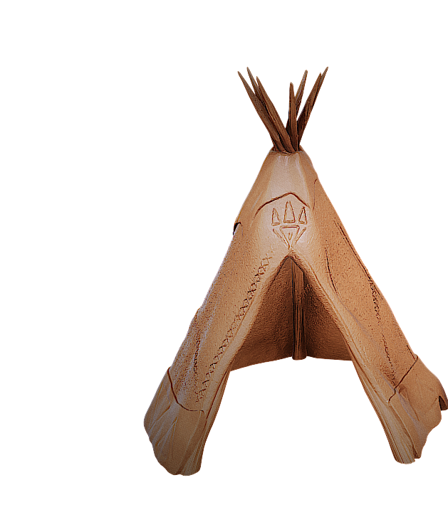 Native American Tepee A2