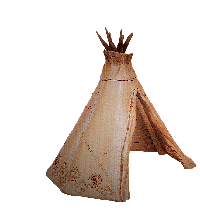 Native American Tepee B2