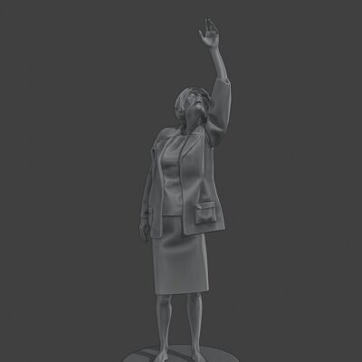 Zombie female arm up