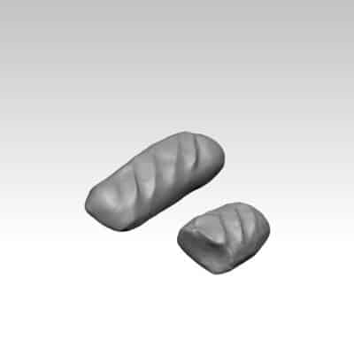 Civil War Era bread set of 4