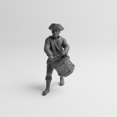 Revolutionary War drummer