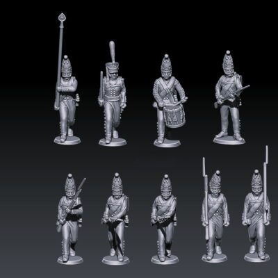 Napoleonic russian pavlov grenadiers 1812 set 2