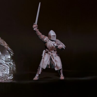 Roger de Flor with sugerloaf helmet