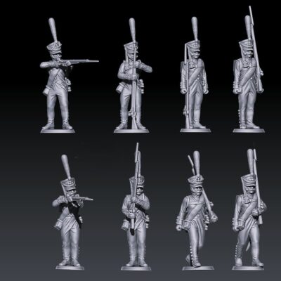 napoleonic russian grenadiers 1812 set 1