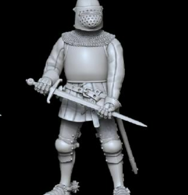 100 years war Knight v1