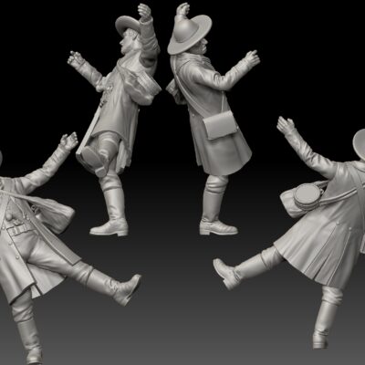 Alamo Defender falling