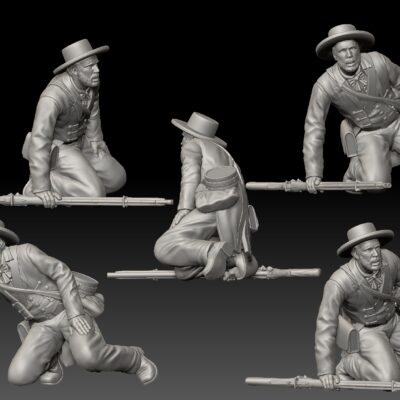 Alamo Defender injured leg