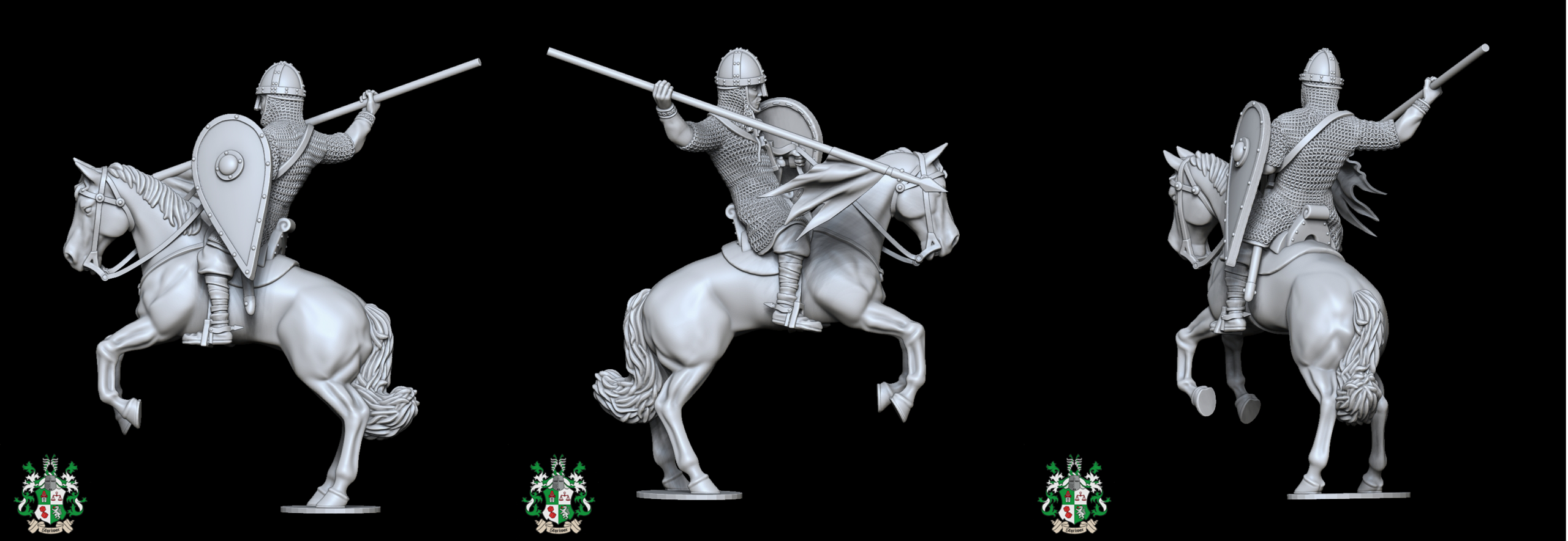 Mounted Norman Knight year 1066