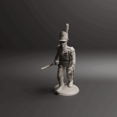 Napoleonic Portuguese Cazadores Command 1a