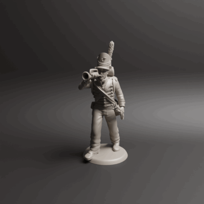 Napoleonic Portuguese Cazadores Command 2a