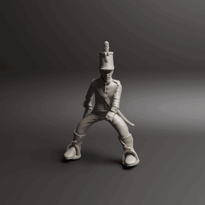 Napoleonic Portuguese Driver Limber 1b