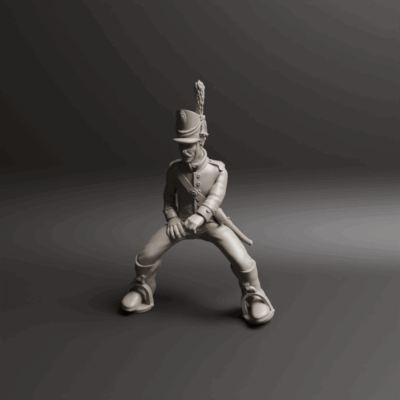 Napoleonic Portuguese Driver Limber 2a