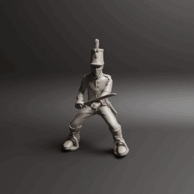 Napoleonic Portuguese Driver Limber 3b