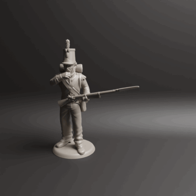 Napoleonic Portuguese Grenadier Firing 2b
