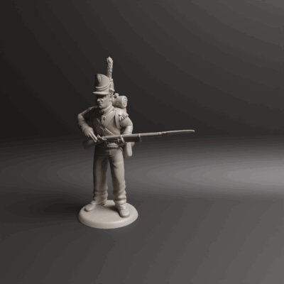 Napoleonic Portuguese Grenadier Firing 4a