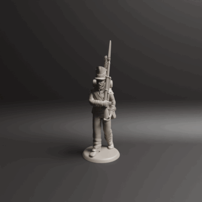 Napoleonic Portuguese Grenadier Marching 2a