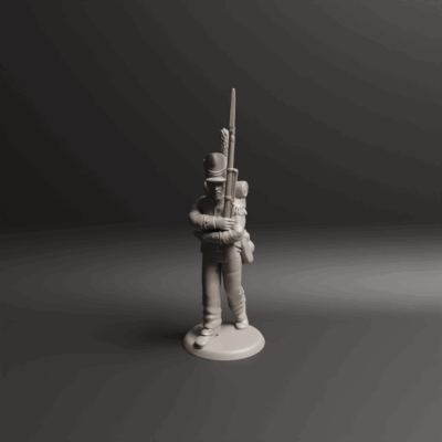 Napoleonic Portuguese Grenadier Marching 3a