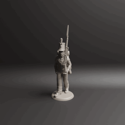 Napoleonic Portuguese Grenadier Marching 6b