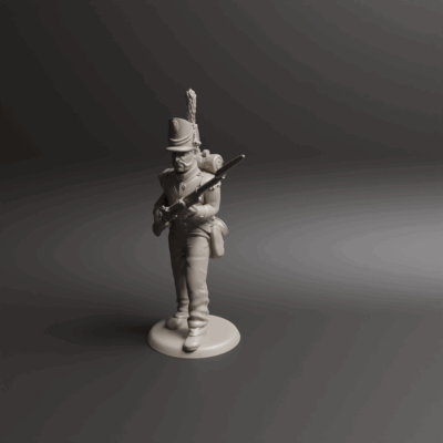 Napoleonic Portuguese Grenadiers Charging 2a