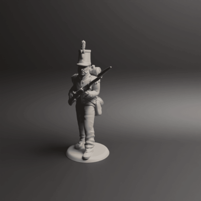 Napoleonic Portuguese Grenadiers Charging 2b