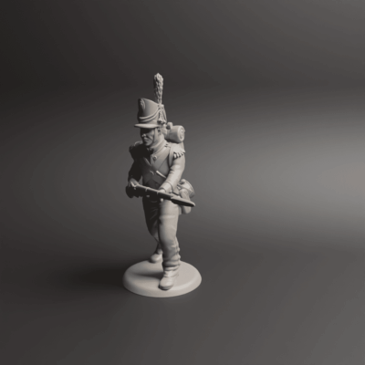 Napoleonic Portuguese Grenadiers Charging 4a