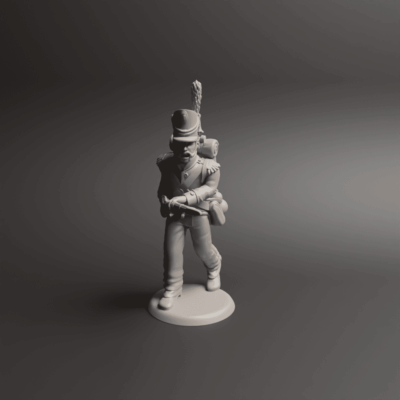 Napoleonic Portuguese Grenadiers Charging 5a