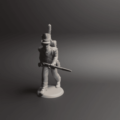 Napoleonic Portuguese Grenadiers Charging 6a