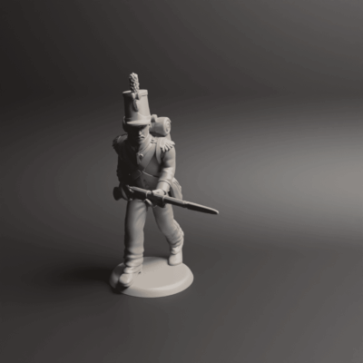 Napoleonic Portuguese Grenadiers Charging 6b