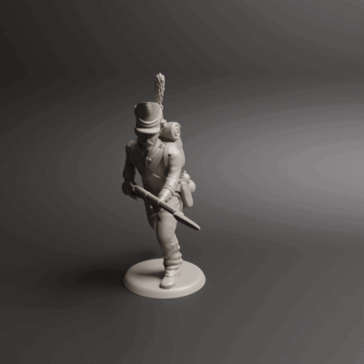 Napoleonic Portuguese Line Infantry Charging 2a