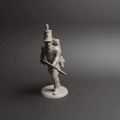 Napoleonic Portuguese Line Infantry Charging 2b