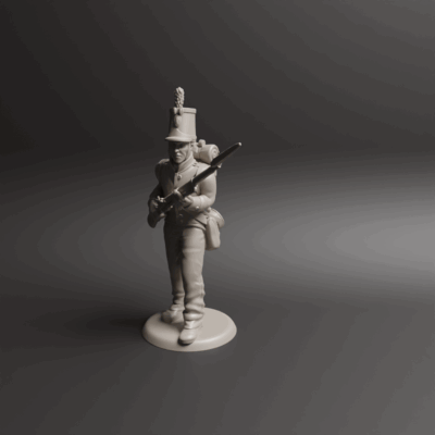 Napoleonic Portuguese Line Infantry Charging 3b