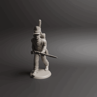 Napoleonic Portuguese Line Infantry Charging 4a