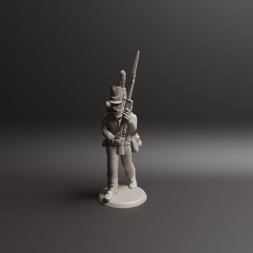 Napoleonic Portuguese Line Infantry Charging 5a