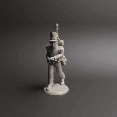 Napoleonic Portuguese Line Infantry Charging 6a