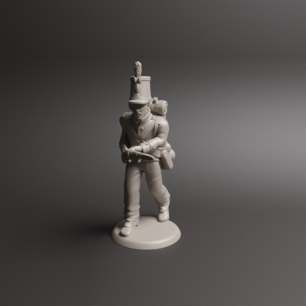 Napoleonic Portuguese Line Infantry Charging 6b