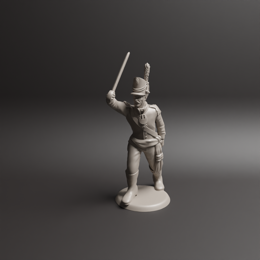 Napoleonic Portuguese Line Infantry Command 2a