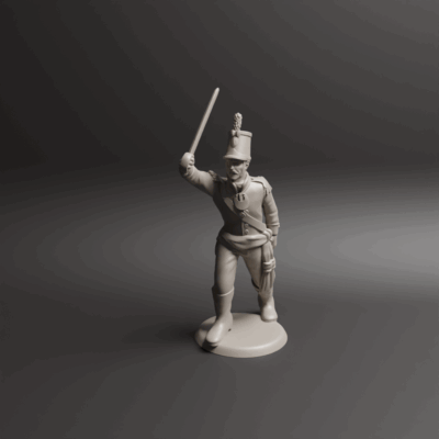 Napoleonic Portuguese Line Infantry Command 2b