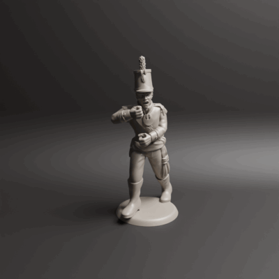 Napoleonic Portuguese Line Infantry Command 3b