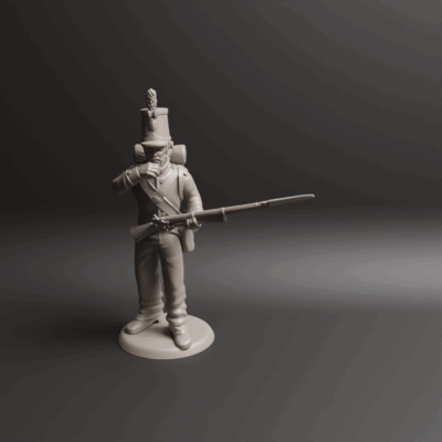 Napoleonic Portuguese Line Infantry Firing 2b