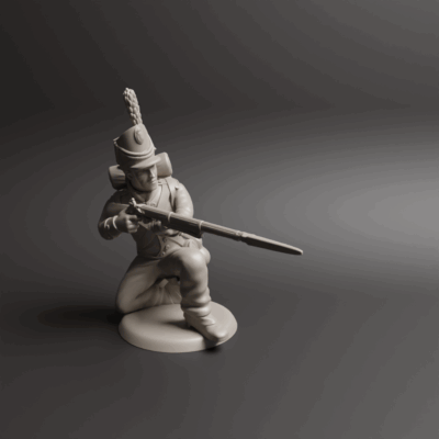 Napoleonic Portuguese Line Infantry Firing 3a