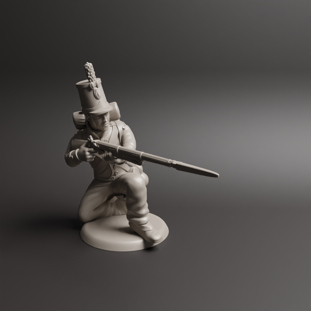 Napoleonic Portuguese Line Infantry Firing 3b