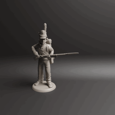 Napoleonic Portuguese Line Infantry Firing 4a