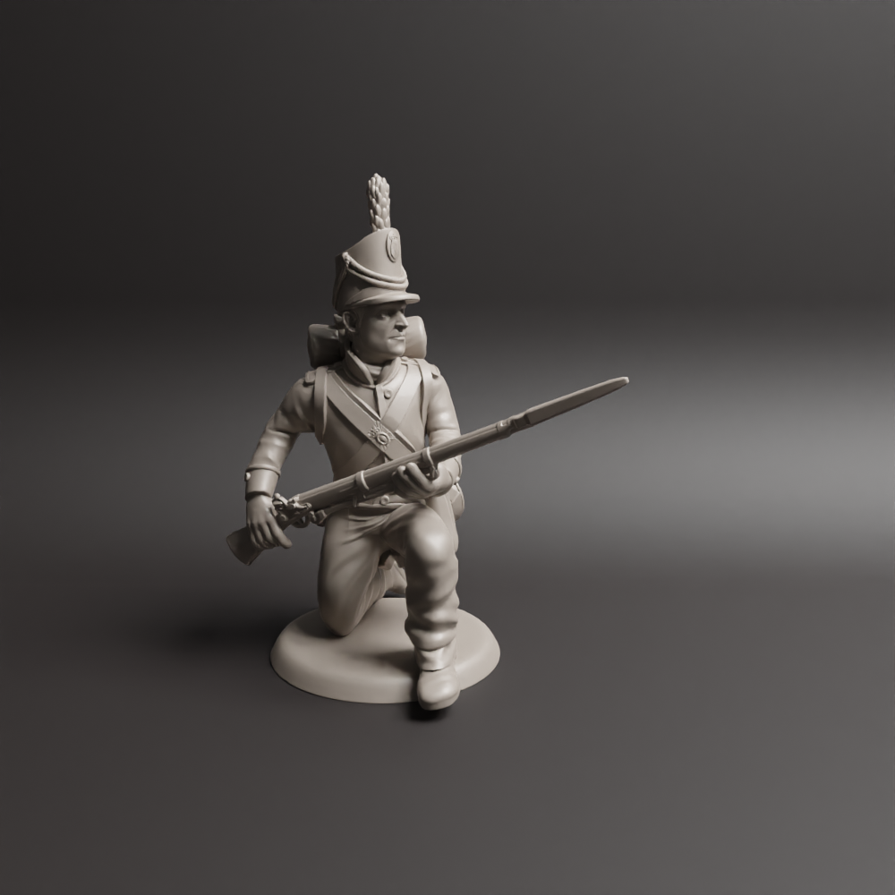 Napoleonic Portuguese Line Infantry Firing 6a