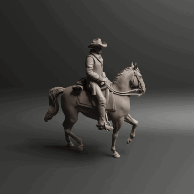 Wild West Cowboy Rider